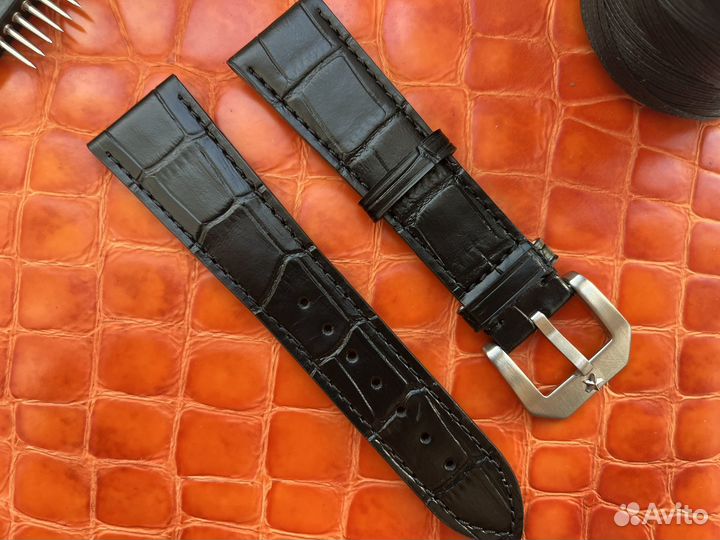Кожаный ремешек 21 мм для часов Zenith