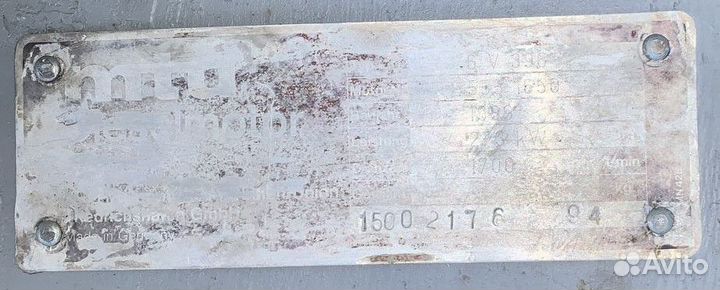 Двигатель MTU-6