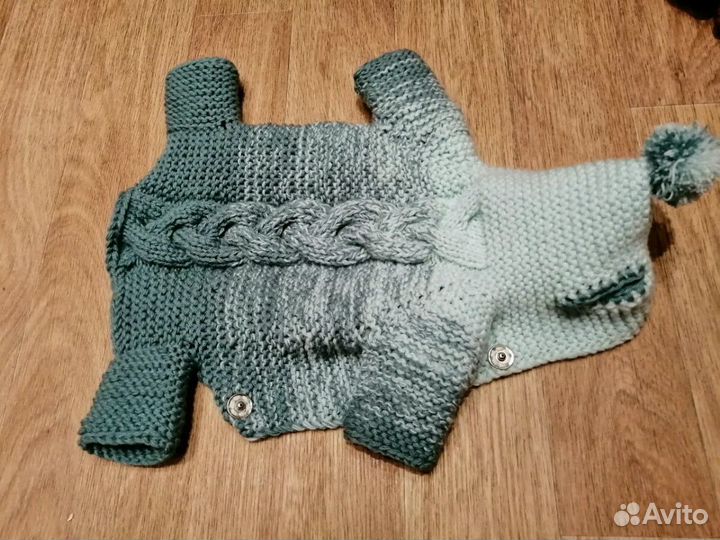 Вязаная одежда для собак на заказ