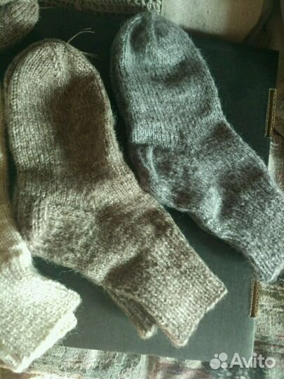 Носки ручной работы, тёплые размеры от 35 до45 46