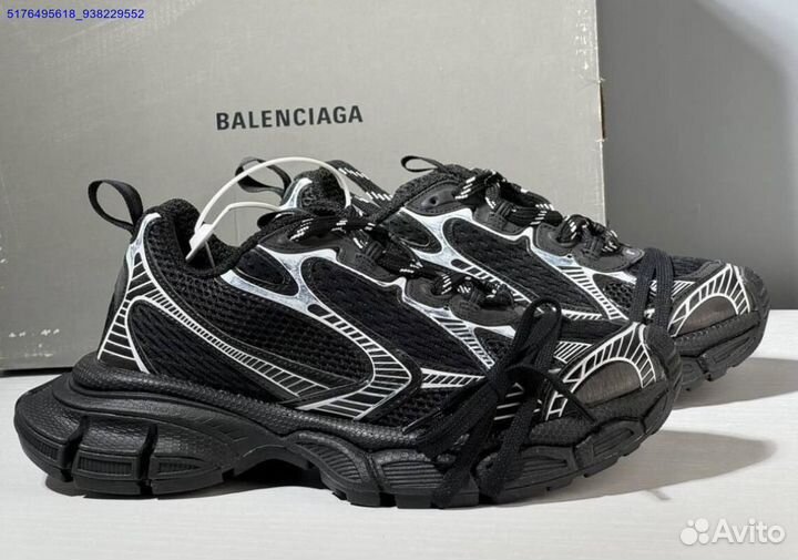 Кроссовки Balenciaga 3xl black-white (Арт.30968)