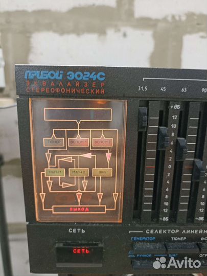 Эквалайзер прибой э 024с