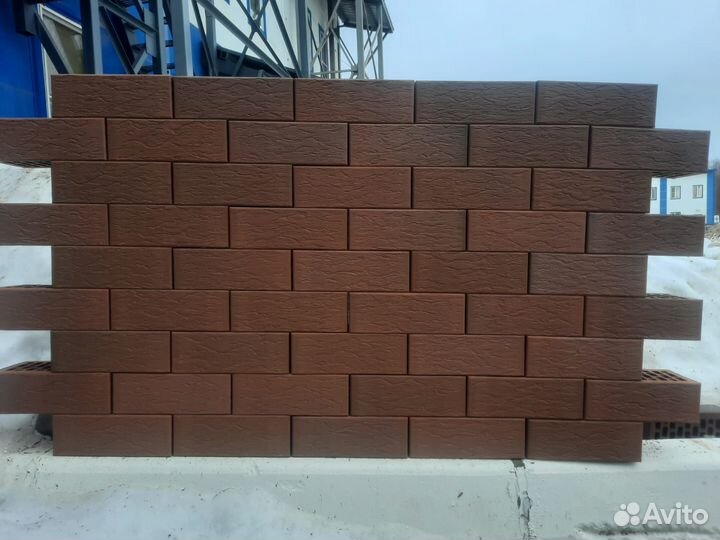 Лицевой кирпич 1 нф