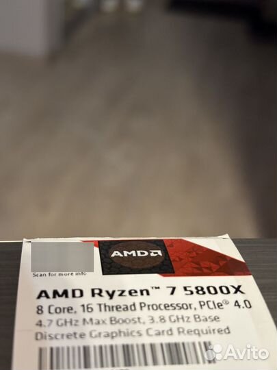 Процессор AMD Ryzen 7 5800X