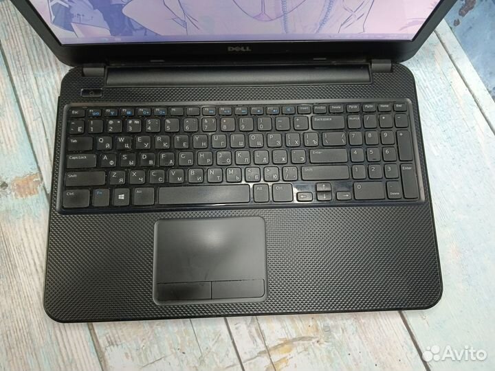 Шустрый ноутбук dell intel/4Gb/SSD/HD