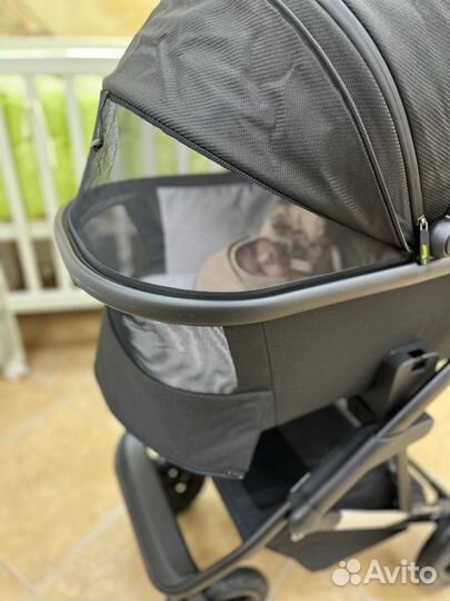 Коляска 2 в 1 Rant Axiom черный