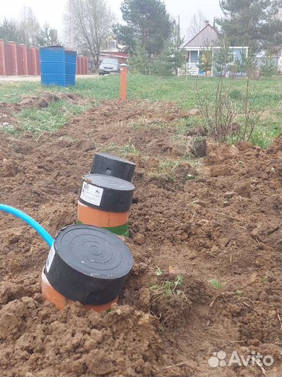 Септик смонтируем за день