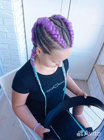 Брейды, косы с канекалоном и без