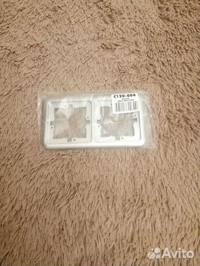 Рамка двухместная