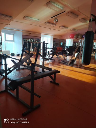 Спортзал, фитнес, тренажёрка, сауна 270 м²