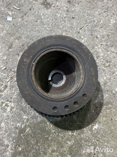 Chevrolet lanos шкиф коленвала чугун