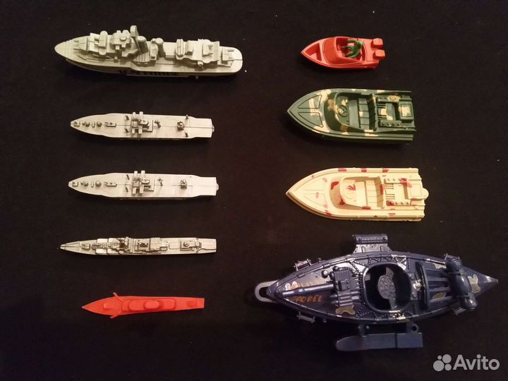 Модель корабля. вмф. 9 шт
