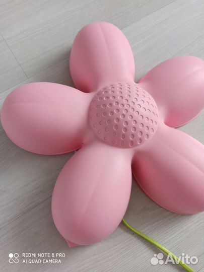 Светильник цветок икея