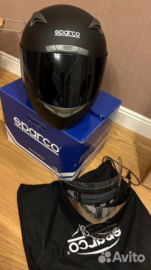 Шлем для картинга Sparco + 3 визора, L