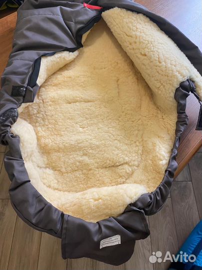 Новый Зимний мешок конверт в коляску