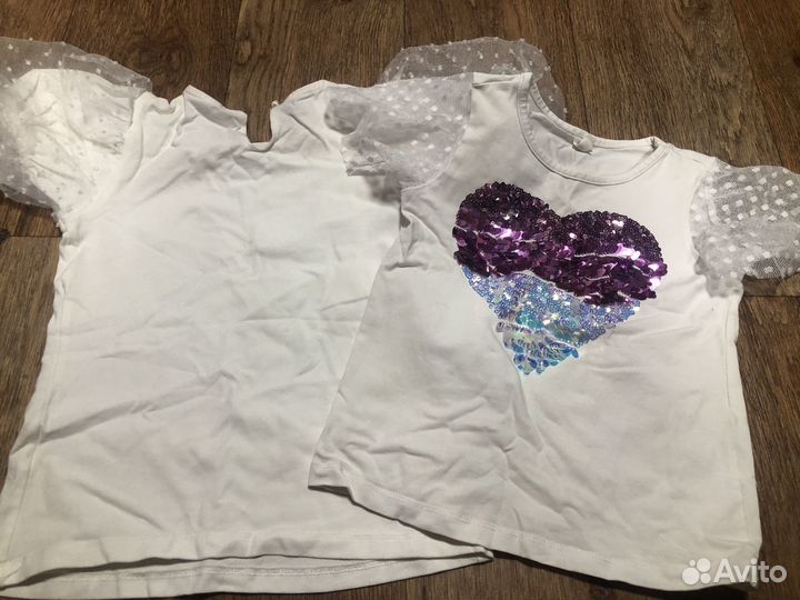 Пакет вещей на девочку до 128