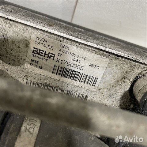 Теплообменник АКПП с трубками Мерседес