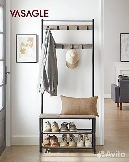 Вешалка напольная в стиле Лофт / Сканди