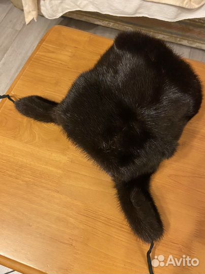 Мужская шапка норковая 56р