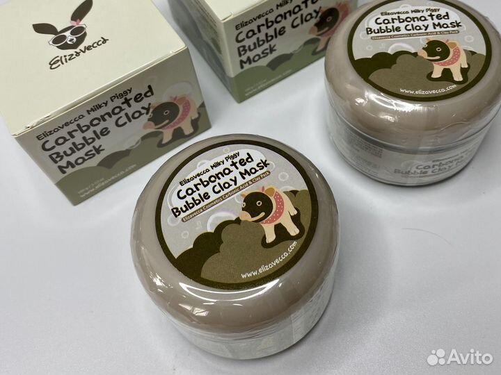 Оригинал Корейская глиняно-пузырьковая маска