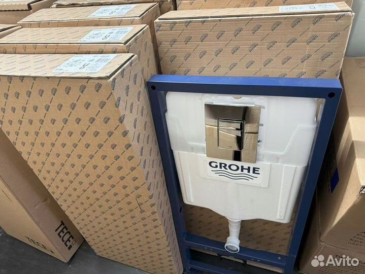 Инсталляция Grohe с кнопкой. Опт