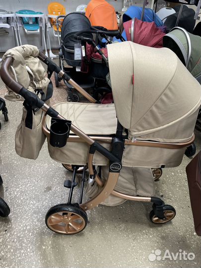 Коляска 2в1, 3в1 Aimile New всесезонная с конверто