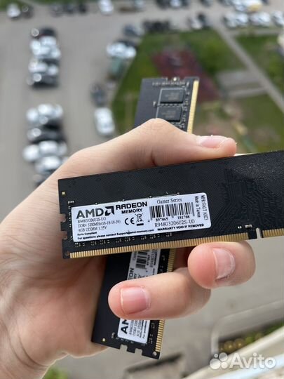 Оперативная память ddr4 16gb 2400 amd