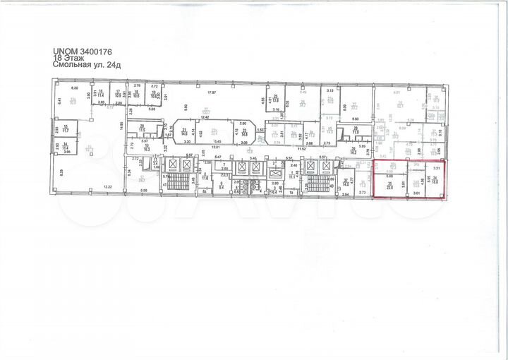Аренда офиса 89 м2 м. Беломорская в сао в