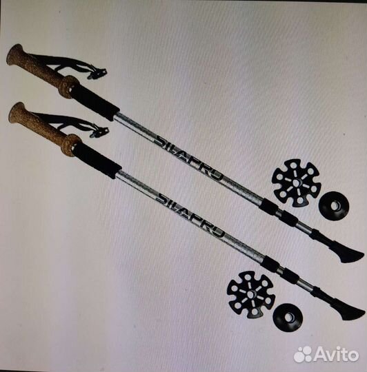 Палки для скандинавской ходьбы 2шт. телескоп