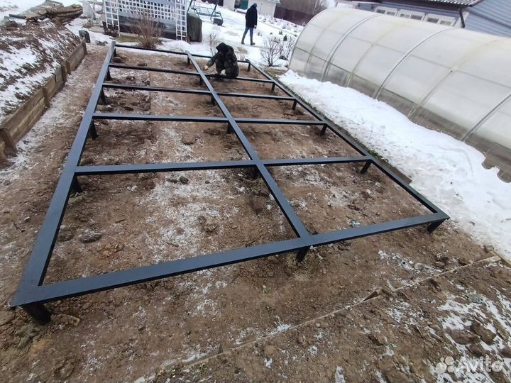 Сваи винтовые под ключ