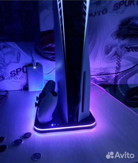 Док станция PS5 / Зарядка / Охлаждение