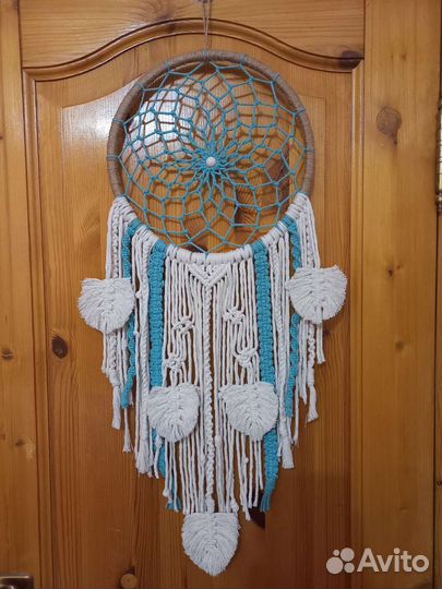 Макраме панно ловец снов