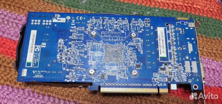 Видеокарта AMD HD6870 1Gb