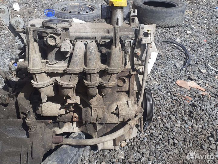 Контрактный двигатель renault logan 1.6 к7м710