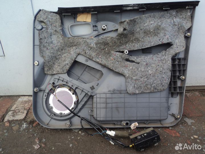 Обшивка двери левой передней Тойота рав-4