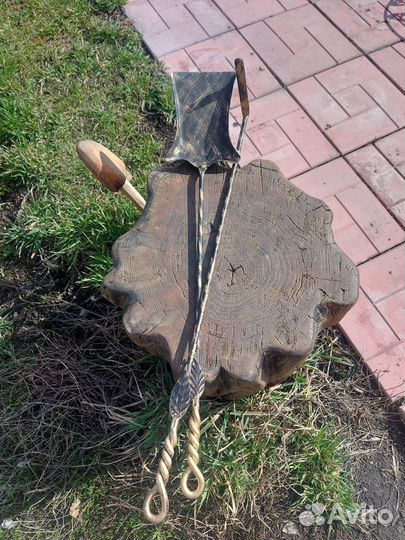 Совок и кочерга кованные