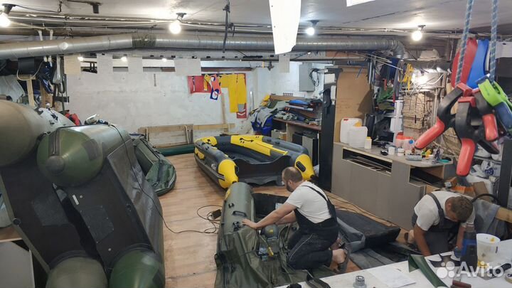 Ремонт надувных лодок пвх