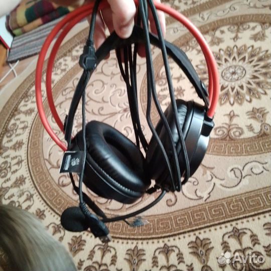 Игровые наушники с микрофоном