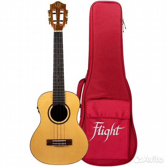 Трансакустическая укулеле Flight sophia TE soundwa