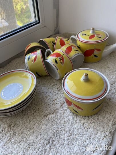 Чайная пара Полонное сервиз 6 персон