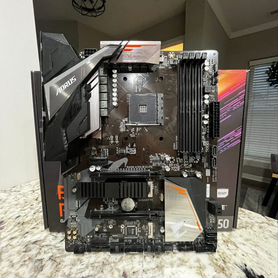 Игровая материнская плата aorus pro b450