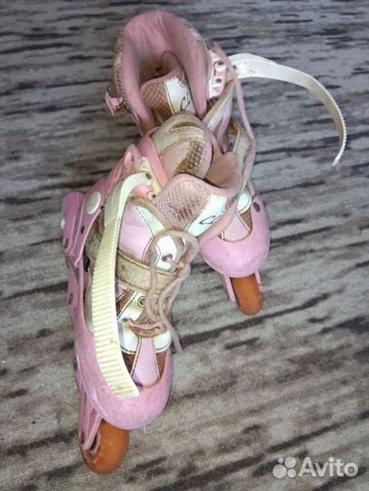 Роликовые коньки детские раздвижные