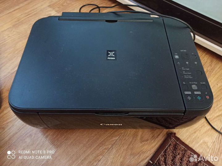 Цветной струйный принтер, сканер canon