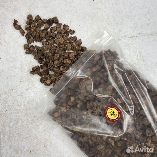 Легкое говяжье сушеное для собак