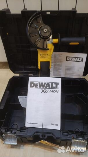 Болгарка DeWalt DCG405 NT +Тstak+ АКБ DeWalt 5Ah