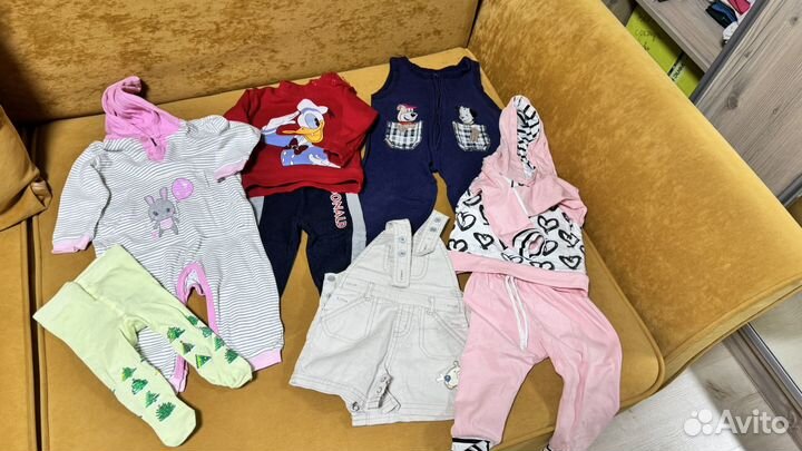 Пакет вещей для новорожденного