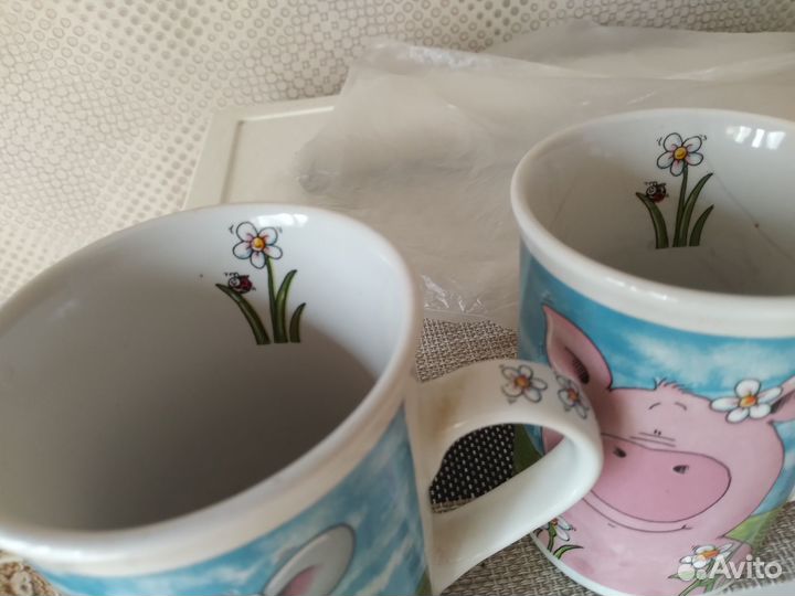 Кружки, цена за обе