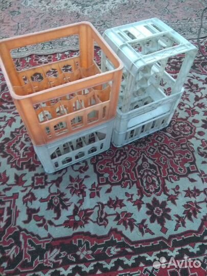 Пластиковые ящики для бутылок