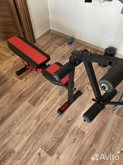 Скамья для жима Orion Sportlim + Керл для ног