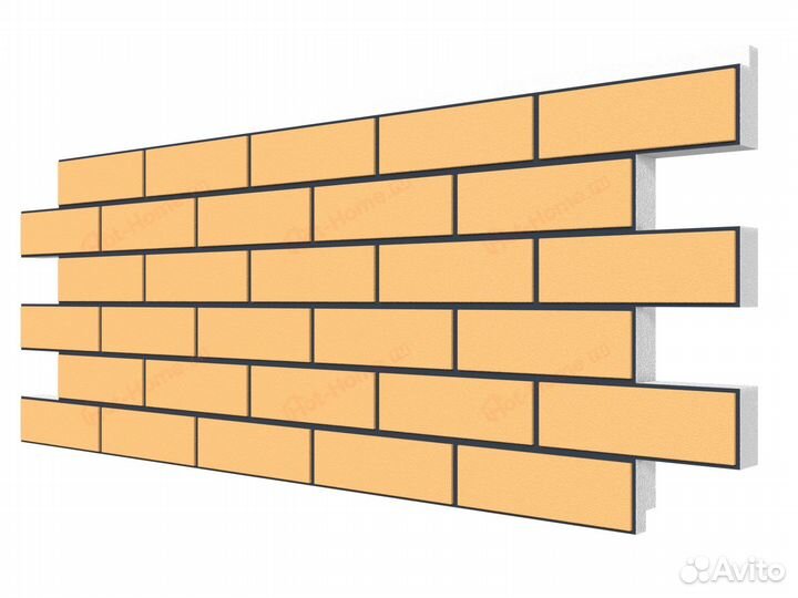 Фасадные термопанели под клинкер